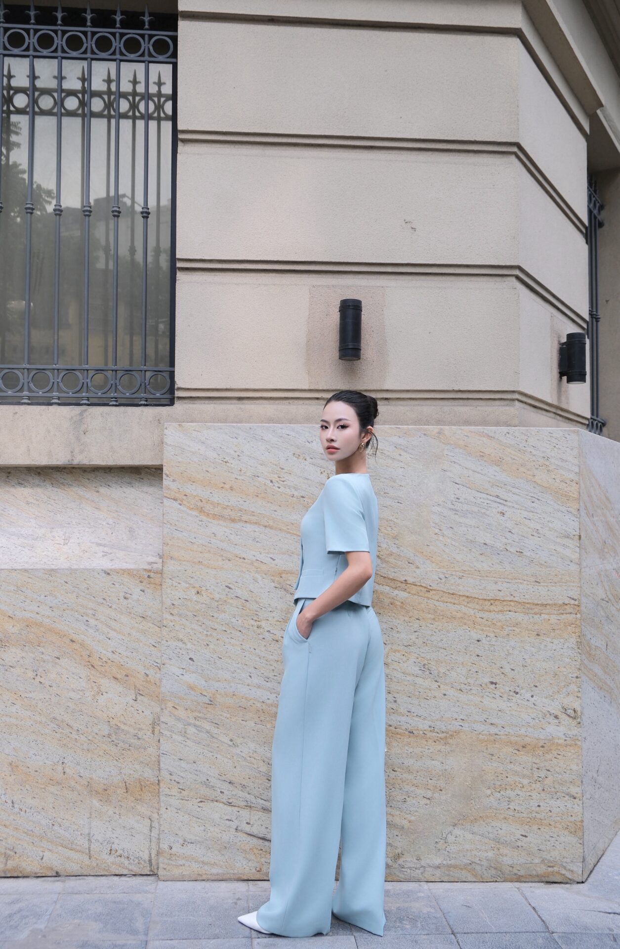 Quần Nữ Ống Suông Bốn Ly - Ảnh 8