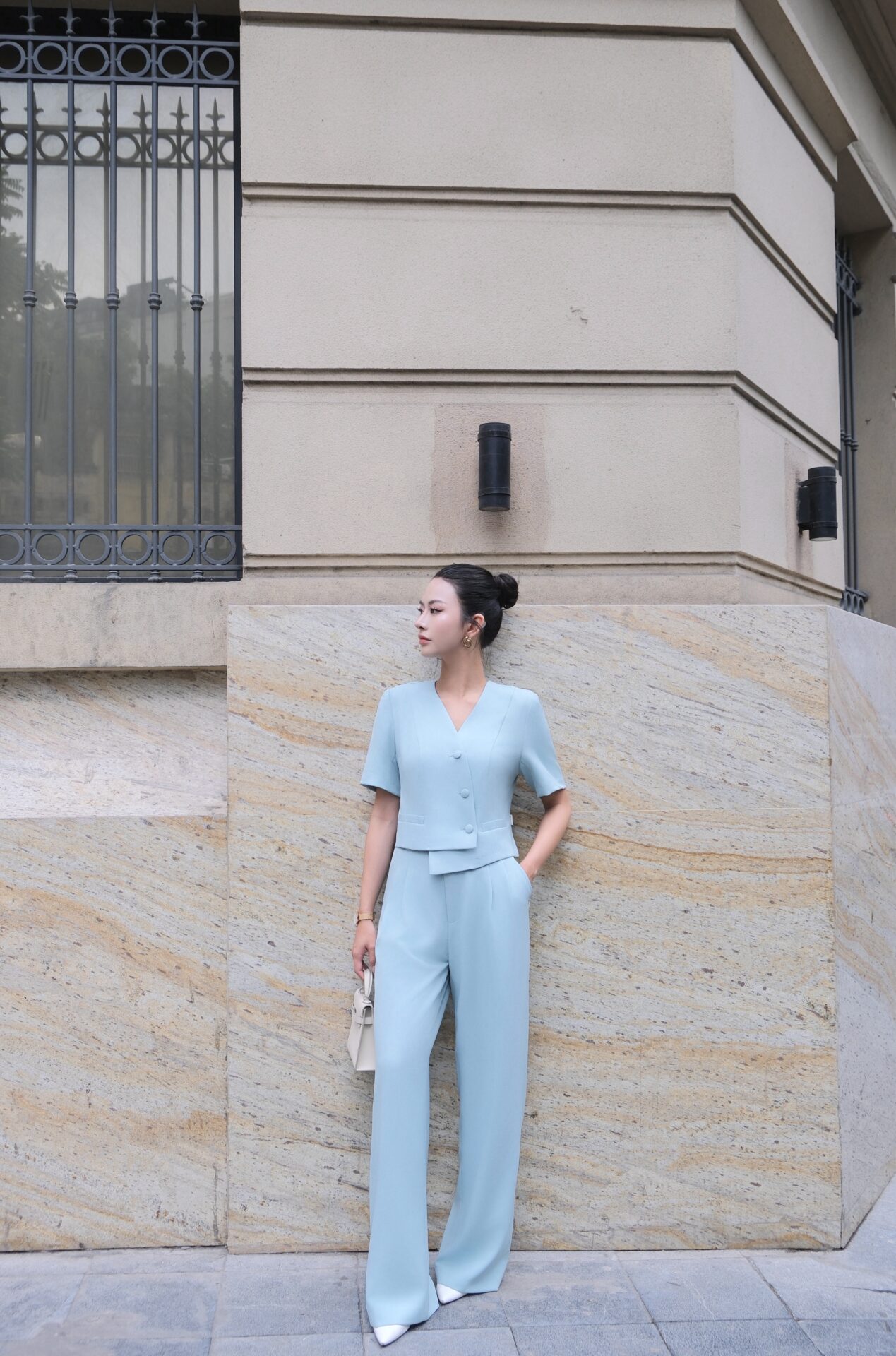 Quần Nữ Ống Suông Bốn Ly - Ảnh 9