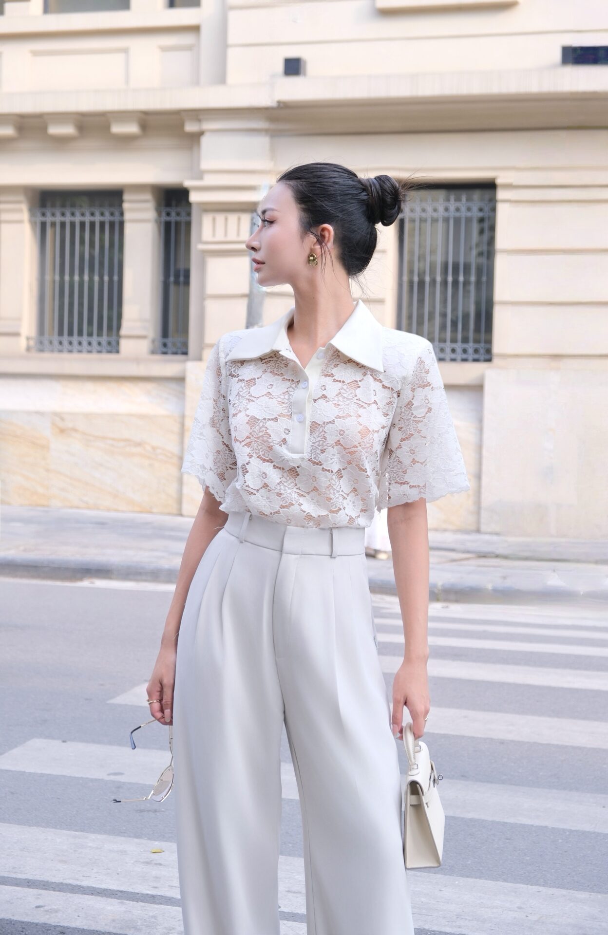 Quần Nữ Ống Suông Bốn Ly - Ảnh 6